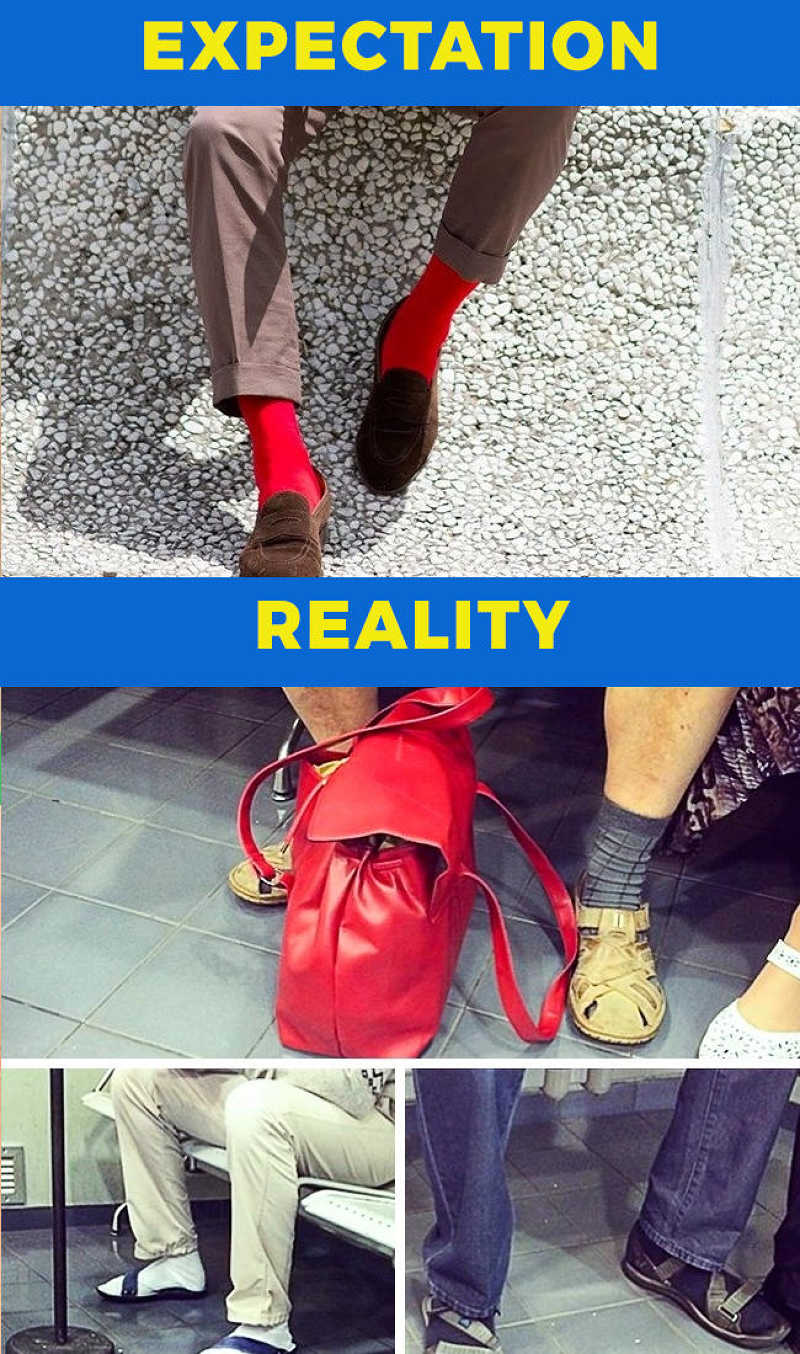 Sosete colorate? In realitate, barbatii par sa prefere altceva