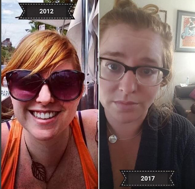 Inainte si dupa ce a devenit mama