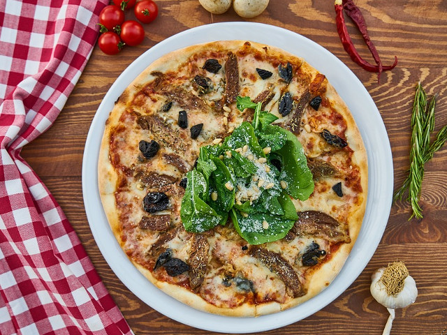 "Arta sacra" de a face pizza