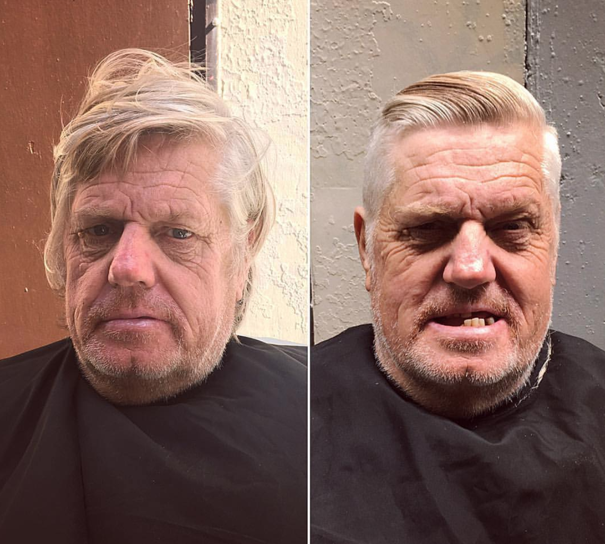 Lindsay, 60 de ani - are autism si traieste pe strazi