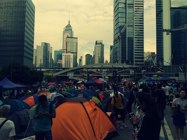 Protest in Hong Kong, China