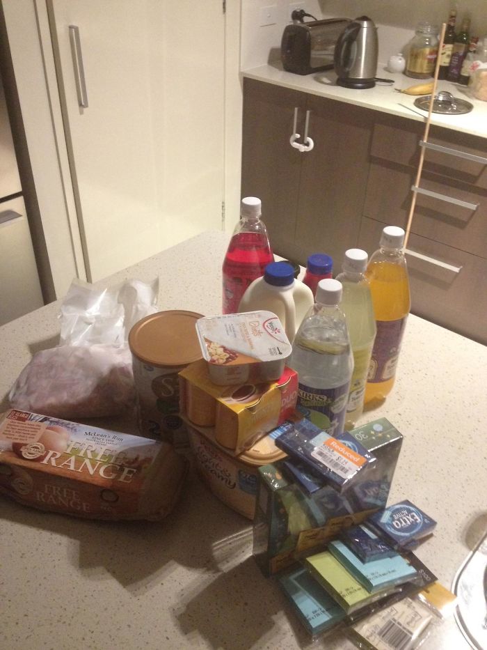 Provizii pentru sotia insarcinata