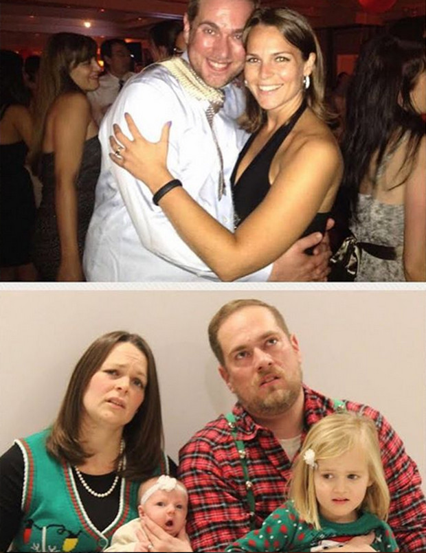 10+ imagini cu parinti care arata cat de mult si-au schimbat viata dupa aparitia copiilor