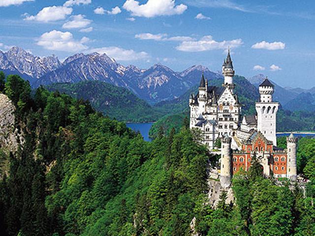 Castelul Neuschwanstein, Bavaria, Germania