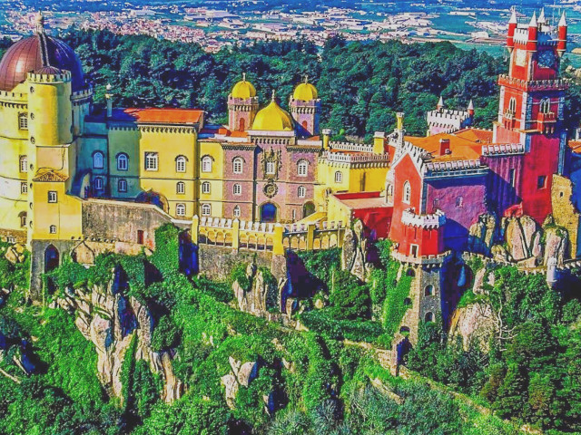 Castelul Pena, Sintra, Portugalia