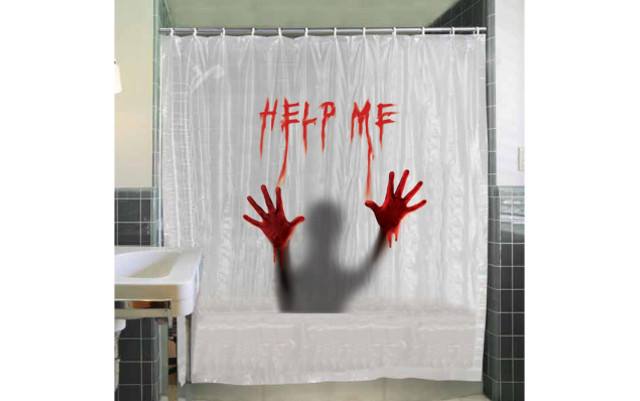 Perdea de dus amuzanta