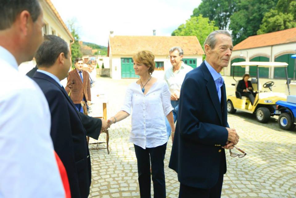 15 august 2014. Regele Mihai la Savarsin