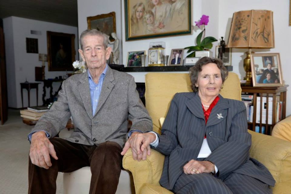 In ziua in care Regina Ana a implinit 90 de ani. Imaginea se numara printre ultimele cu Regele Mihai si cu Regina Ana impreuna