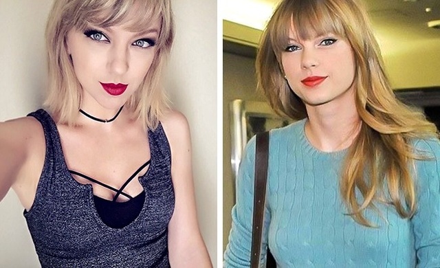 April Gloria si Taylor Swift