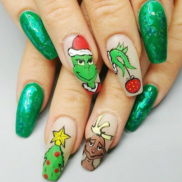 10 idei pentru manichiura de Craciun