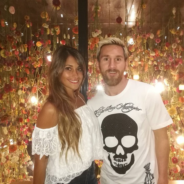 Lionel Messi si Antonella Roccuzzo