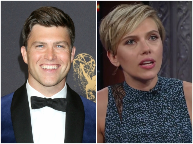 Colin Jost si Scarlett Johansson