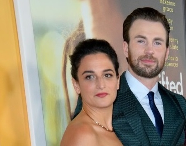 Chris Evans si Jenny Slate