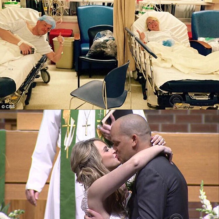 In anul 2014, Heather avea nevoie de un transplant de rinichi. Chris, pe care nu il vazuse niciodata, a fost donatorul. Dupa operatie, cei doi s-au cunoscut, iar azi sunt casatoriti