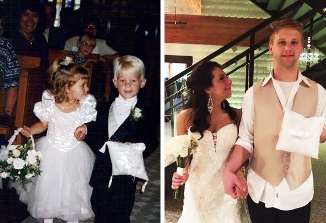 Au fost copiii care au deschis "calea" unor miri, cu ani in urma, iar astazi formeaza chiar ei un cuplu