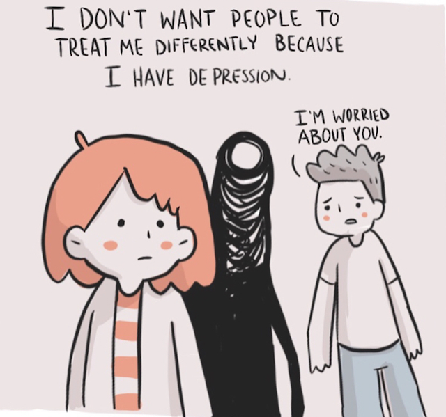 Te temi ca oamenii te vor trata diferit, pentru ca ai depresie, desi stii ca ai nevoie de ajutor