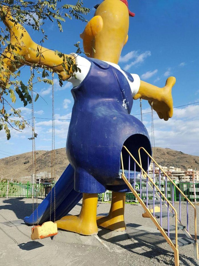 La locul de joaca...