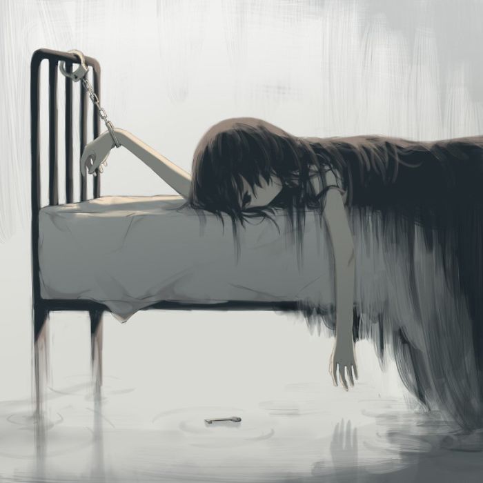 Cam asa arata depresia... cheia e la indemana, dar cel bolnav nu o vede