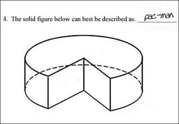 Aceasta figura poate fi descrisa ca... Raspuns: pac-man
