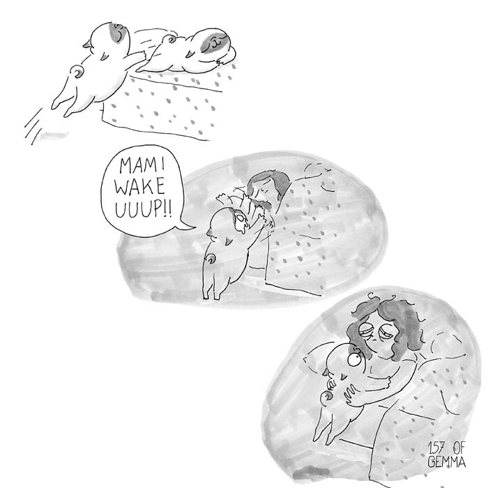 Cand nu poate sa doarma, nu te lasa nici pe tine sa dormi