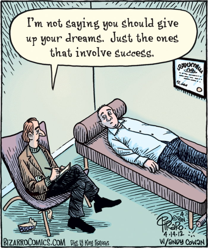 Uneori trebuie sa renunti la anumite ganduri. Cum ar fi cele in care ai succes