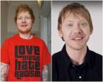 Ed Sheeran si Rupert Grint
