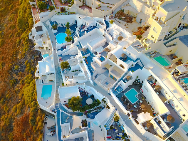 Santorini, Grecia