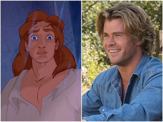 Frumoasa si Bestia: printul Adam vs. Chris Hemsworth