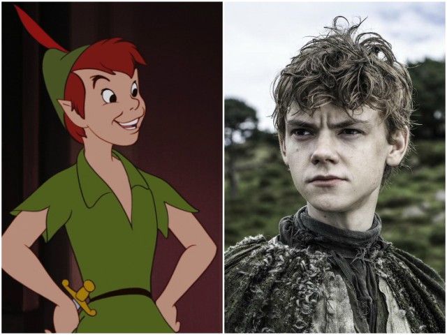 Peter Pan vs. Thomas Brodie-Sangster