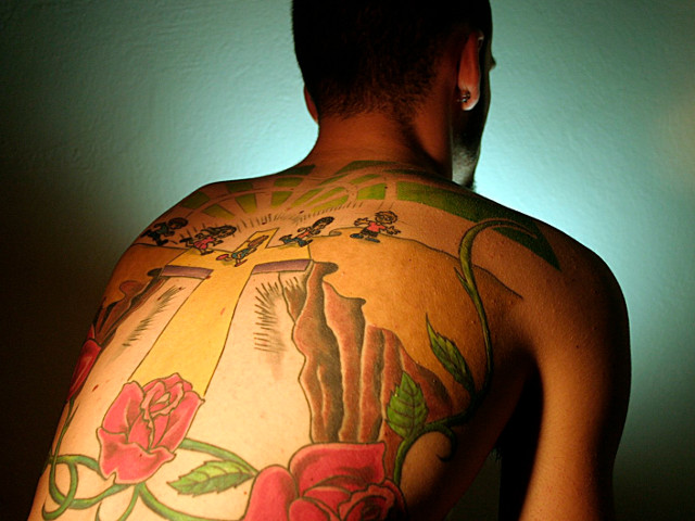 Un tatuaj 3D impresionant