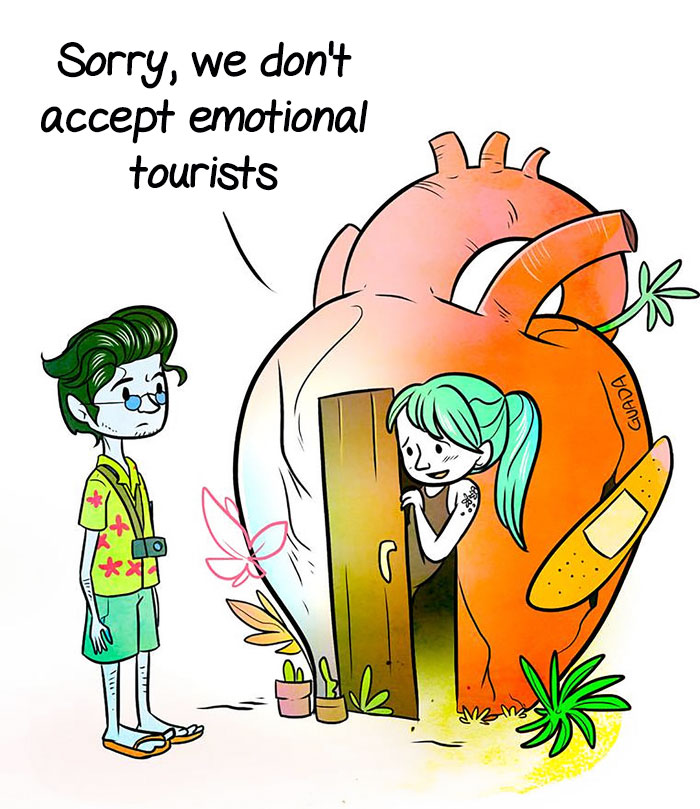 Nu accepta "turisti" in inima ta