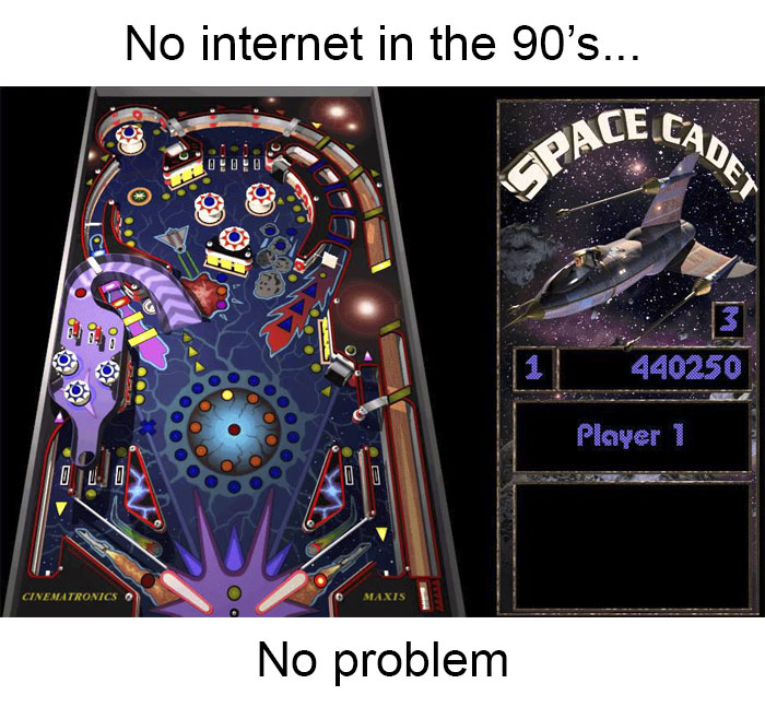 Un joc la mare cautare in anii `90