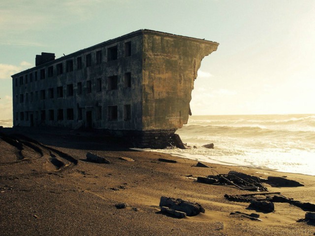 Cladire abandonata in Rusia