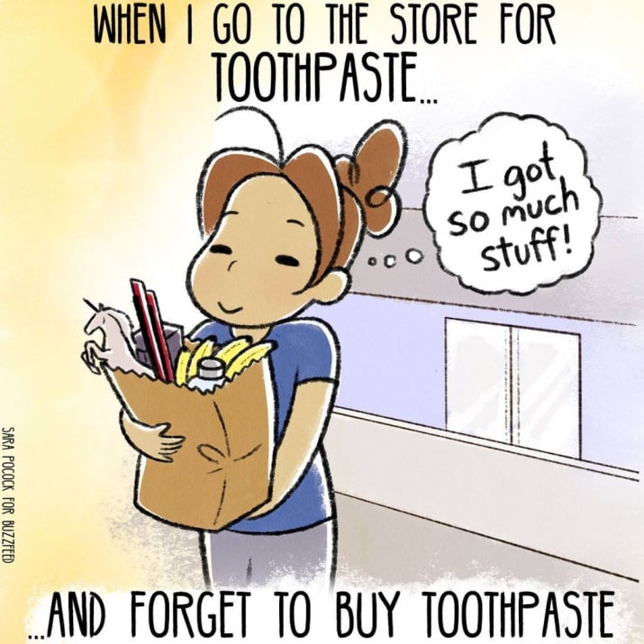 Cand uiti sa cumperi exact obiectul pentru care ai intrat in magazin