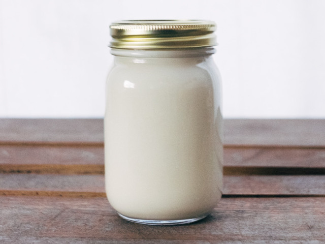 Masca pentru fata cu smantana