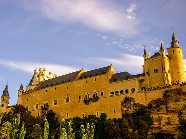 Alcazar de Segovia, Spania - "Alba-ca-Zapada si cei sapte pitici"