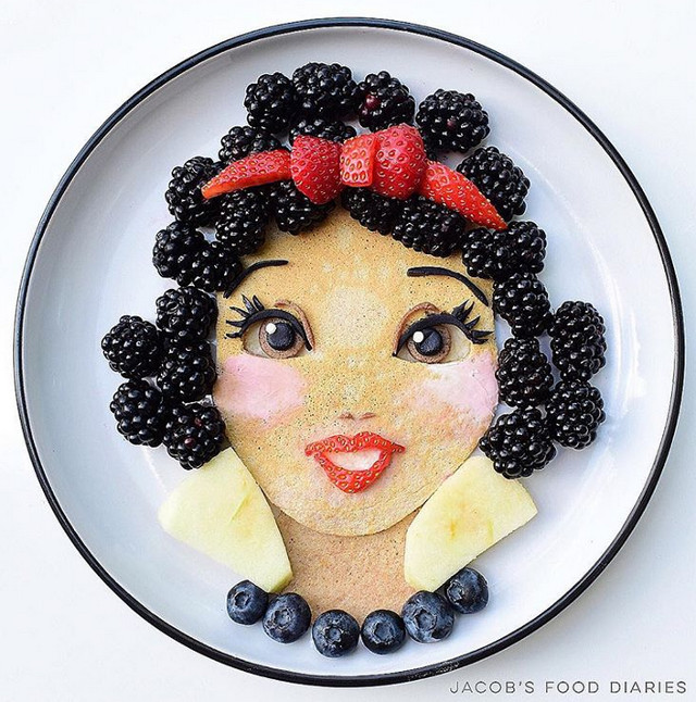 Un mic dejun facut cu multa imaginatie