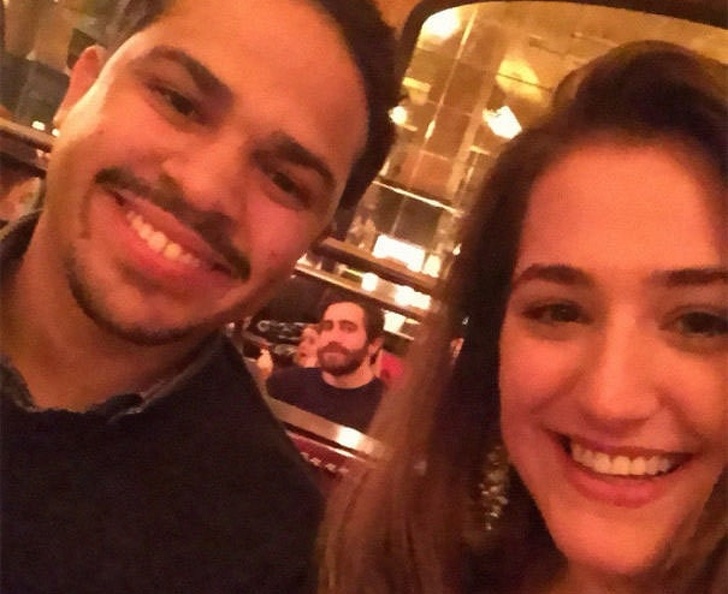 Jake Gyllenhaal, expert in photobomb