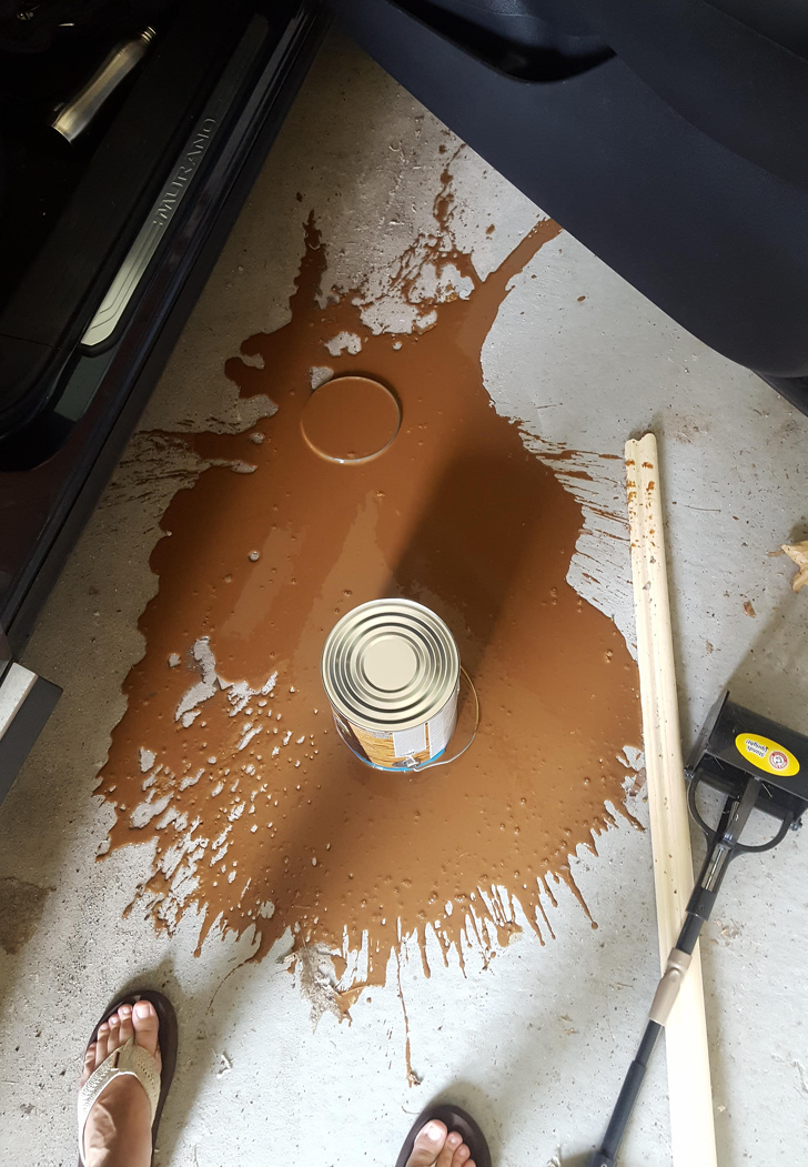 Bine ca nu s-a intamplat in interiorul masinii