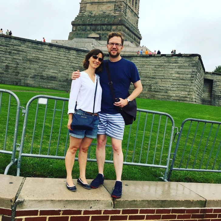 O imagine in care ar fi trebuit sa se vada Statuia Libertatii. Nu a fost sa fie