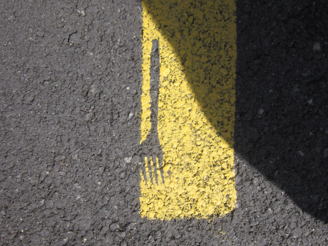 De ce sa nu fie si o furculita pe drum?