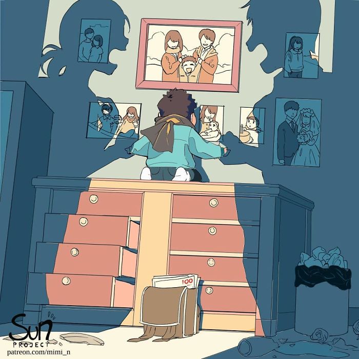 Acasa in realitate, acasa in pozele de pe pereti