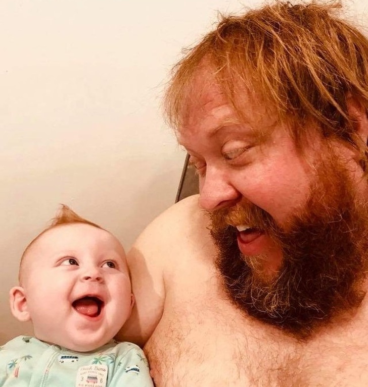 Chimie pura intre un tata si fiul lui