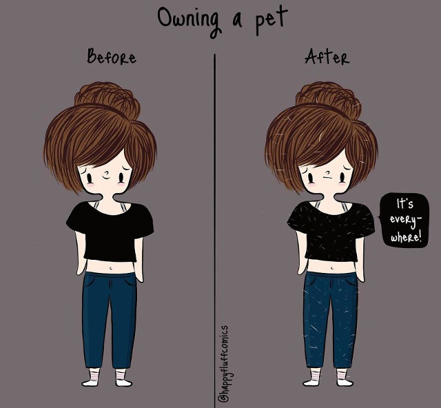 Inainte si dupa ce iti iei un animal de companie