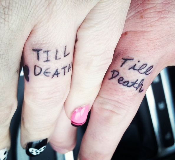 "Pana cand moartea ne va desparti"