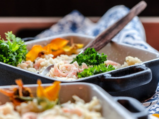 Usturoi pentru risotto