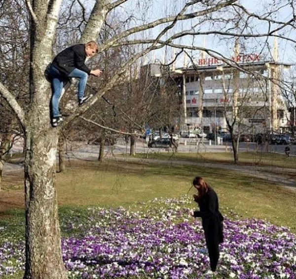 Numai asa poate iesi o poza pe masura