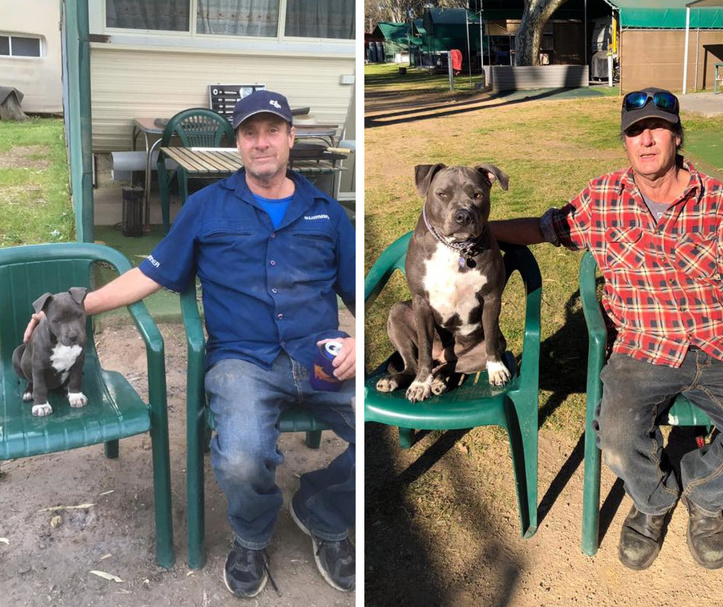 Imagini facute la doar 15 luni distanta