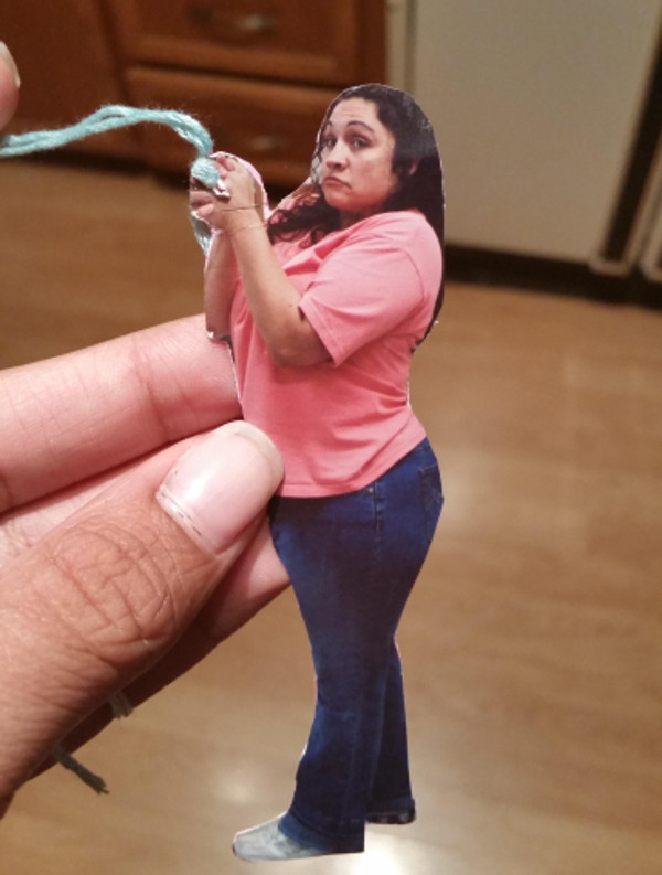 Cel mai ingenios semn de carte (cu chipul mamei)