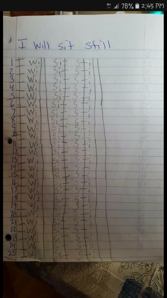 Era prea mult de scris si a gasit o solutie rapida